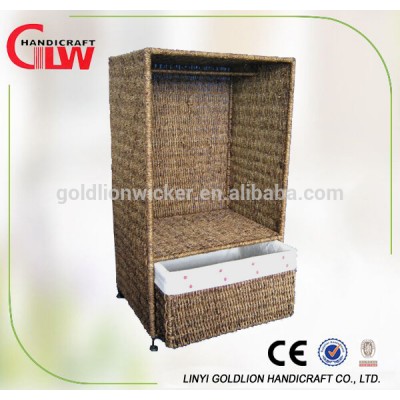 Chinese hand woven wicker wardrobe for pet